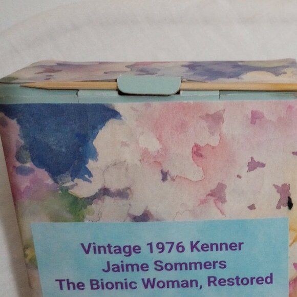 Vintage 1976 Kenner Jamie Sommers The Bionic Woman  Doll, Restored & Reboxed - Picture 16 of 16